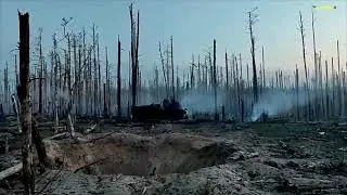 Серебрянский лес-жуткое место Украинской войны.