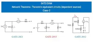 How to solve Gate related problems? How to solve dependent sources problems for Thevenin's circuits?