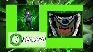 TOP 10   Villanos de BEN 10