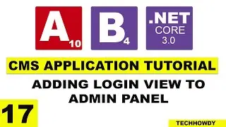 Adding Login View To Admin Panel
