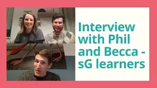 Interview with Becca and Phil (sG learners) 🎙 Learning the German language and culture is essential!