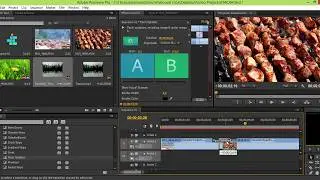 Adobe Premiere: Добавляем переходы