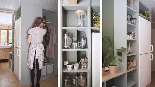 Minimalist Kitchen Shelving & Boot Room DIY Build (Story 39)