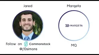 Jared Simons pitches Marqeta at 'The Market' stock pitching game