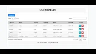 WEB APP Google Sheets Login Register User & Admin Page