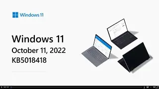 [KB5018418] Windows 11 October 2022 Patch Tuesday is HERE!