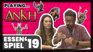 Giant Miniatures?! Ankh: Gods of Egypt - Spiel 2019!