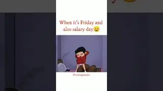 When it's Friday and also salary day☺️#salary #Friday #weekend #money #viralvideos #shortsviral