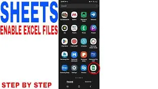 ✅  How To Enable Create Excel Files In Sheets On Android 🔴