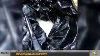 В ЗКО провели крупнейшее изъятие синтетических наркотиков в истории страны