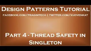 Thread Safety in Singleton