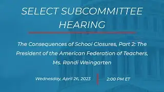 Select Subcommittee Hearing