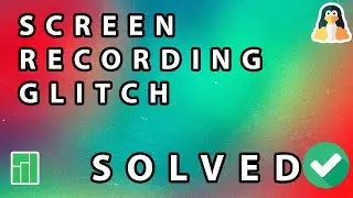 Screen Recording Flickering Solved Manjaro OS | Linux
