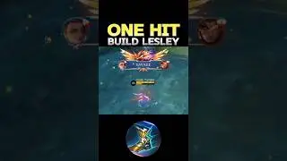 😱 WATCH THIS - BEST BUILD LESLEY 2024❓(ONE HIT) ~ MLBB 🔥 