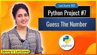 Python Project for beginners #7| Guess The Number -Complete Code | Python for Beginners 