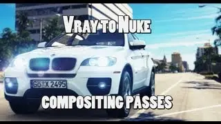 Maya Vray NUKE Render Passes  - PART1