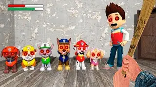 МЫ НАШЛИ ЩЕНЯЧИЙ ПАТРУЛЬ ЕХЕ  В ГРЕННИ ОНЛАЙН - Granny Online Horror Game Paw Patrol