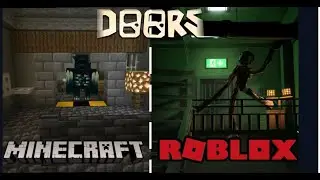 I REMADE Roblox DOORS Door 100 In Minecraft (ENDING CUTSCENE) 