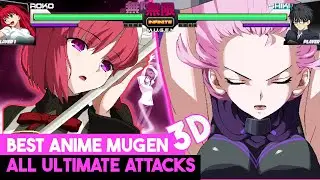 (2023) 160+ Character's I All Ultimate Attacks - Anime War 3D MUGEN PC / Android【PART 1】