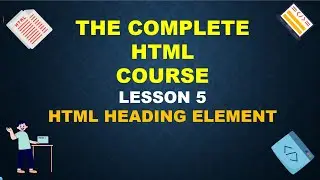 HEADING TAGS (H1 TO H6) || HOW TO WRITE HEADINGS USING H TAG || HTML Lecture - 5 || #html