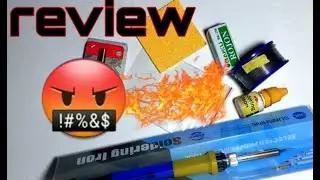 Soldering iron। review new soldering iron