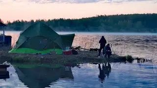 Оставили БЕЗ ПРИСМОТРА палатку У РЕКИ на ЦЕЛЫЙ ГОД! Какую ДЛИНУ удочки выбрать на ПОПЛАВОК?