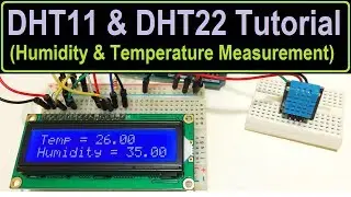 DHT11 Tutorial - Humidity & Temperature Measurement with Arduino
