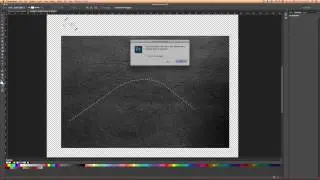 Photoshop tutorial - create Stitching