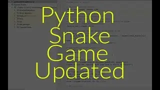 I refactored the python snake game! | Shackle Developers