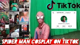SPIDER 🕸️ MAN COSPLAY (TikTok Compilation)