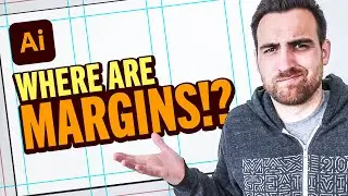 How to CREATE MARGINS & COLUMNS in Illustrator (Tutorial)