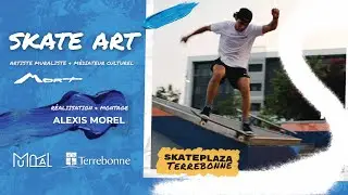 Skate art - Réalisation d'une murale pour le skateplaza