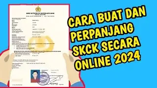 CARA BUAT SKCK SECARA ONLINE TERBARU 2024