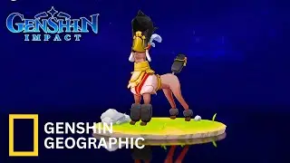 IF GENSHIN HAS A WILDLIFE DOCUMENTARY! (GUARD PODDLE) | Genshin Impact