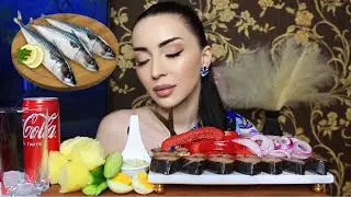 МИНУСЫ БЛОГИНГА 🧐 Скумбрия Mukbang ⚡️Ayka Emilly