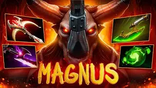 Керри МАГНУС от 17 летнего гения (16.000 ММР) | Magnus Dota 2