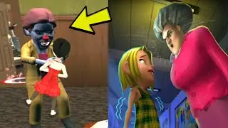 Crazy Scary Evil Teacher 3D - Spooky Game - Scary Clown MOD - Scary Teacher 3D