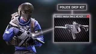 POLICE DRIP KIT with Vector Gen.2 .45 (AP Ammo)