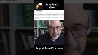 ToonSquid How to import Art from Procreate