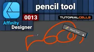 0013. pencil tool in Affinity designer