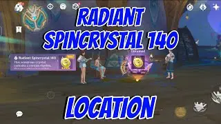 Radiant spincrystal 140 location | Genshin Impact Natlan 5.0