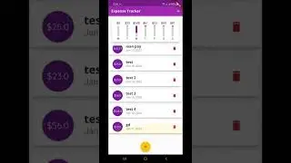 New Flutter app Expense Tracker Demo and Source Code | Learning flutter with project