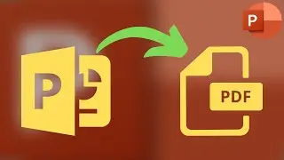 How to Convert PowerPoint to PDF (PPT to PDF) - PowerPoint for Mac