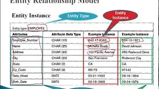 Entity Relationship Model 01:  Entity