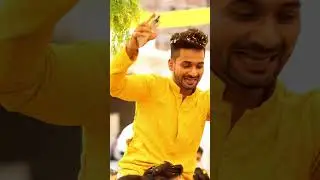 Balle Balle on our haldi😍💛 