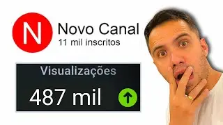 😱 CANAIS PEQUENOS CRESCENDO MUITO RÁPIDO 🟢 6 MIL EM 30 DIAS SEM VENDER NADA? CRIE UM CANAL DARK