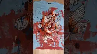 Кастомизация футболки. Всё пошло не по плану. Art