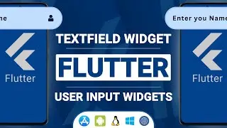 TextField Widget in Flutter - User Input Widgets - Flutter Tutorial
