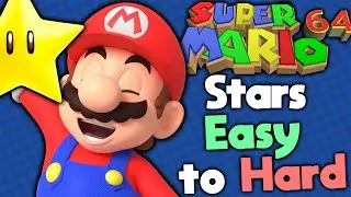 Ranking Every Star in Super Mario 64