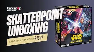 Unboxing The Epic Star Wars Shatterpoint Miniatures Game Core Set!
